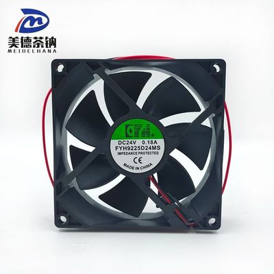 80*80*25MM インバーター用冷却扇 AC電流型 高気体積軸用扇風機